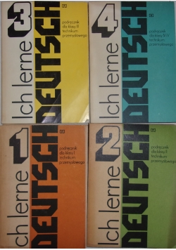 Ich lerne Deutsch- 4 książki