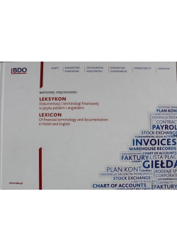 Leksykon dokumentacji i terminologi finansowej