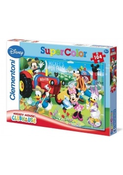 Puzzle 104 Klub Przyjaciół Myszki Mickey
