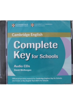 Complete Key for Schools Class Audio CD