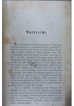 Verhandkgen der Siebzehnten Generral-Versammking der ketolischen Verine  1865 r