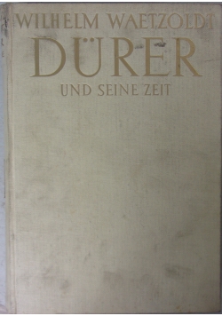 Dürer und seine zeit, 1938r.