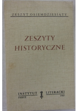 Zeszyty historyczne , zeszyt 80