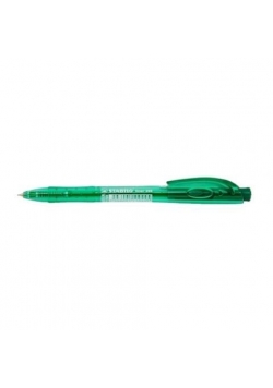 Długopis Liner aut. zielony (10szt) STABILO