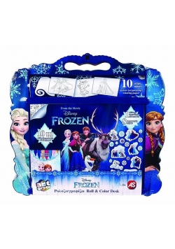 Rolka do malowania z akcesoriami Frozen