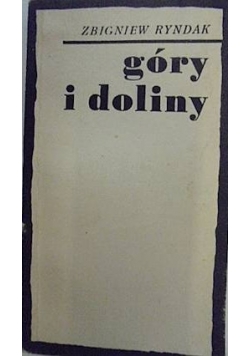 Góry i doliny