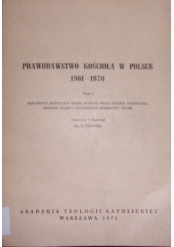 Prawdopodobieństwa Kościoła w Polsce 1961-1970