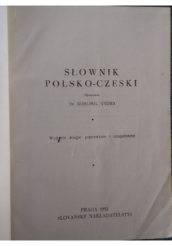 Słownik polsko-czeski