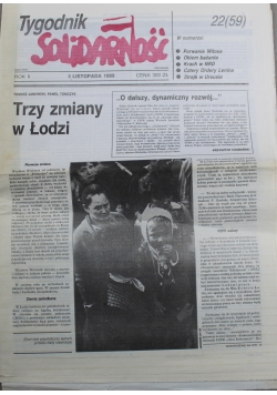 Tygodnik Solidarność Nr 22