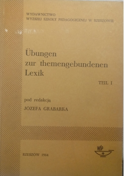 Ubungen zur themengebundenen Lexik
