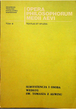 Opera philosophorum medii aevi tom 8
