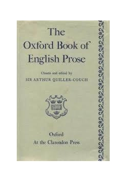 The Oxford Book of English Prose