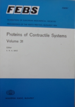 Proteins of Contractile Systems Volume 31