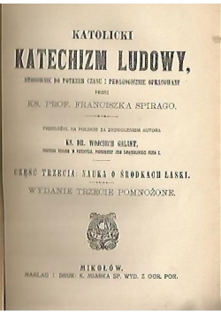 Katolicki Katechizm Ludowy 1927r