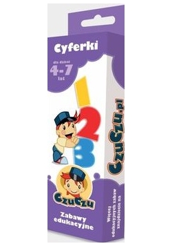 Cyferki z CzuCzu dla dzieci 4-7 lat Zabawy edukacyjne