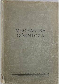 Mechanika Górnicza 1950 r.