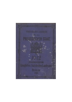 Statistisches Jahrbuch, 1913 r.