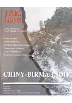 II wojna światowa.Chiny-Birma-Indie