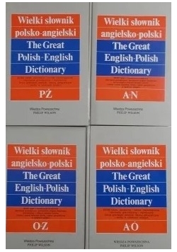 Wielki słownik angielsko-polski i polsko-angielski, IV tomy