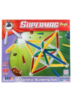 Klocki konstrukcyjne. SupermagMaxi Classic 44