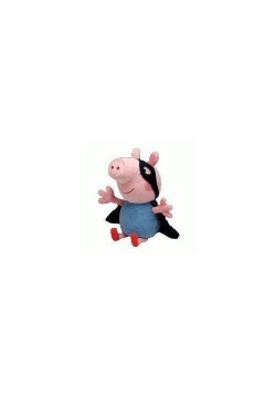 Beanie Babies Peppa Pig - George Superhero 28cm