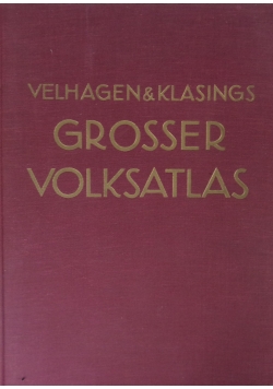 Grosser Volksatlas, 1938 r.