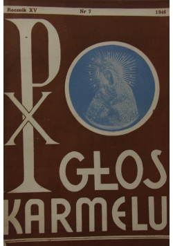 Głos Karmelu, nr 7, 1946r.