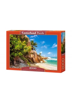 Puzzle 2000 Paradise Beach of Seychelles CASTOR