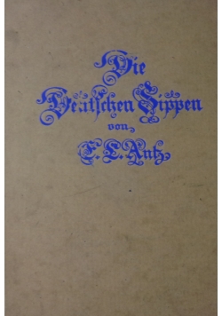 Die deutschen Kippen ,1927 r.