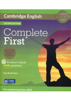 Complete First Student's Book with answers + 3CD