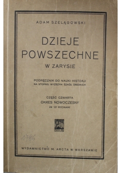 Dzieje Powszechne w zarysie 1925 r.