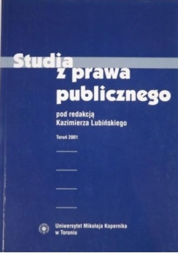 Studia z prawa publicznego
