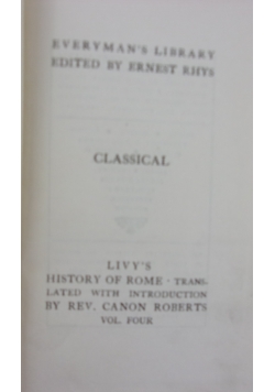 The history of Rome by Titus Livius, Vol IV