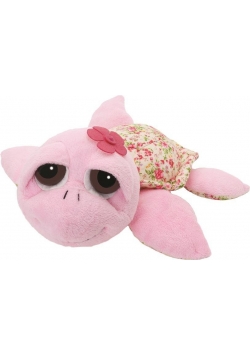 Średni żółw w kwiaciaste wzory 25cm. SUKI