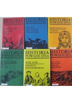 Historia powszechna 6 książek
