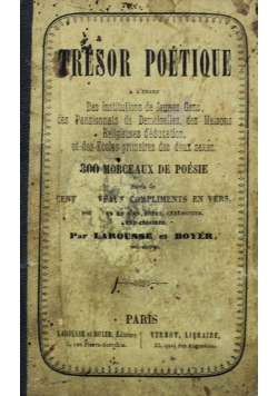 Tresor Poetique 1900 r.