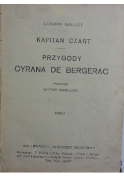Kapitan Czart, przygody  Cyrana de Bergerac, 1925 r.