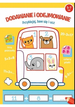 Dodawanie i odejmowanie, Przyklejaj, baw się i ucz