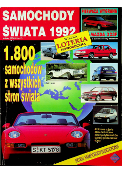 Samochody Świata 1992