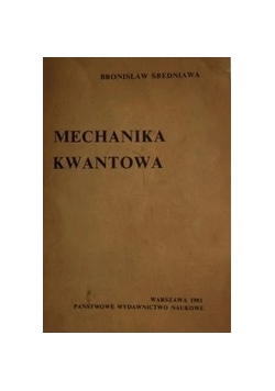 Mechanika kwantowa