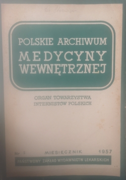 Polskie archiwum medycyny wewnętrznej nr.6
