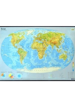 Świat. Mapa ścienna podręczna