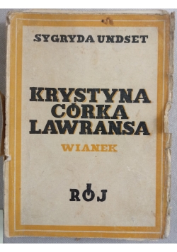 Krystyna córka Lawransa, 1929 r.