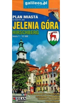 Plan miasta - Jelenia Góra, Piechowice 1:12 500