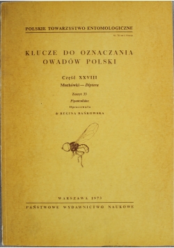 Klucze do oznaczania owadów Polski zeszyt 33 część XXVIII