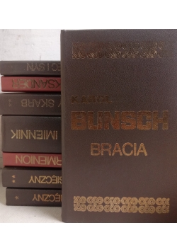 Bunsch,zestaw ośmiu książek