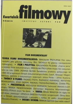 Kwartalnik filmowy nr 23