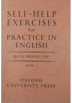 Self-Help Exercises for Practice in English ,Book I