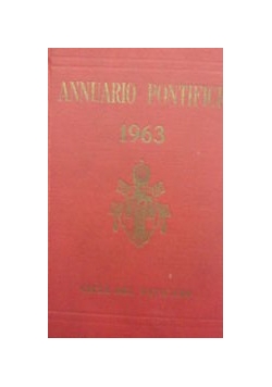 Annuario Pontificio 1963