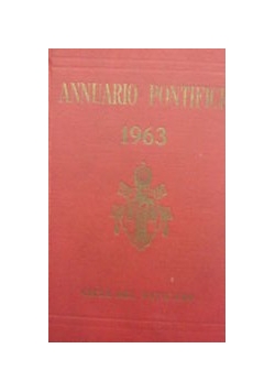 Annuario Pontificio 1963